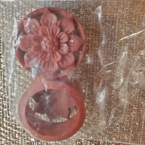 22mm plugs four pairs stone, wood, silver - Picture 4 of 6